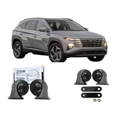 Imagem de BUZINA AUTOMOTIVA CARACOL PAR (GRAVE/AGUDO) PARA TUCSON 2013 >2017 - TIGER AUTO