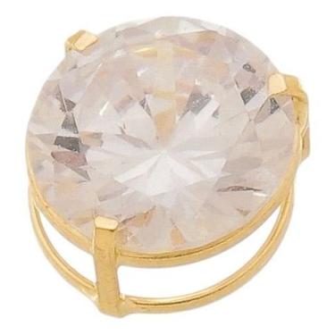 Imagem de Pingente Ponto De Luz 6mm Em Ouro 18k Pedra Zirconia Branca - Aea Jóia