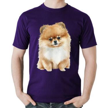 Imagem de Camiseta Algodão Cachorro Spitz Alemão Lulu da pomerânia - Foca na Mod