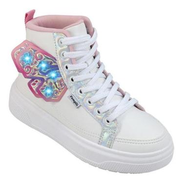 Imagem de Tênis de Led Infantil Pampili XP 24 736.071 Cano Médio Cor:;Tamanho:36;Genero:Feminino-Feminino