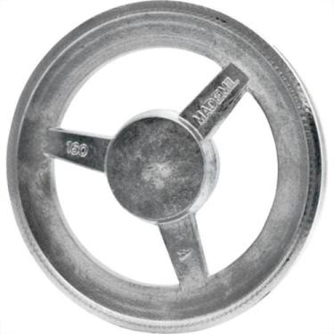 Imagem de Polia Aluminio Mademil ''A'' 1 Canal 6.1/4/160 Pal160A1