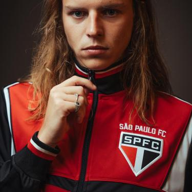 Imagem de Agasalho São Paulo Retrô 1992 Conjunto Jaqueta e Calça Masculina-Masculino