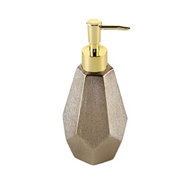 Imagem de Dispensador de sabão líquido para cozinha 330 ml frasco de limpeza facial simples frasco de loção de cerâmica dispensador de sabão de cozinha dispensador de bomba reutilizável dispensadores de sabão