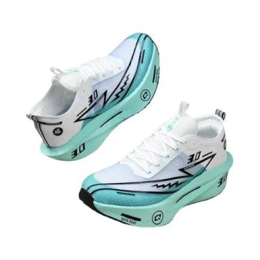 Imagem de Tênis De Corrida Masculino Leve Em Malha Com Sola Macia E Amorteciment