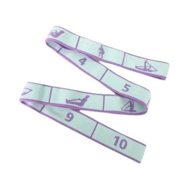 Imagem de Faixa Elástica De Resistência Para Yoga E Pilates, Corda De Alongament
