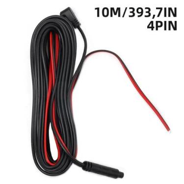 Imagem de Cabo De Extensão Para Câmera De Carro De 10m, DC 12V, Cabo AV Para Câm