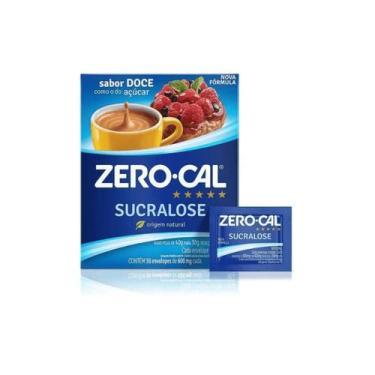 Imagem de Adocante po SACHE zero-cal sucralose 50x0,6g - Zero Cal