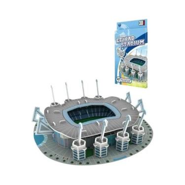Imagem de Quebra-Cabeça 3D De Papel: Modelo De Estádio De Futebol DIY - Brinqued