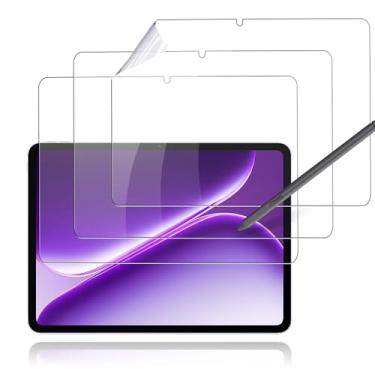 Imagem de NOUKAJU [Pacote com 3] Protetor de tela para OnePlus Pad Go 2, filme de papel, alta transmissão de luz, arranhões, protetor de tela de papel para tablet OnePlus Pad Go 2 de 12,1 polegadas