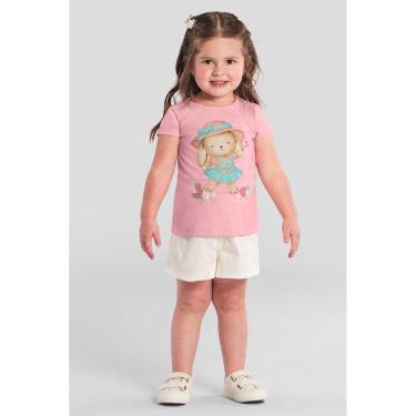 Imagem de Blusa infantil menina de cachorrinho Brandili-Feminino