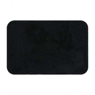 Imagem de Tapete De Microfibra Comfort Preto 58x38cm - Uzoo Tapete Microfibra Comfort 58x38cm Preto