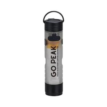 Imagem de Mini Lanterna LED De Bolso Recarregável USB Com Clipe Para Chaveiro, I