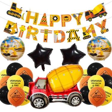Imagem de Kit de balões para festa de aniversário de Shop Truck com 25 balões de