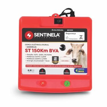 Imagem de Aparelho de Choque Eletrificador De Cerca Elétrica Rural St 150km Bva Sentinela