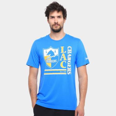 Imagem de Camiseta Nike NFL Los Angeles Charges Triblend Logo Masculina-Masculino