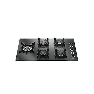 Imagem de Cooktop 5 Bocas a Gás Electrolux KE5HP Espelhado Chama Precisa e Multi Bivolt