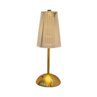 Imagem de Luminária De Mesa Com Sensor De Toque LED Recarregável, Luz Noturna Se