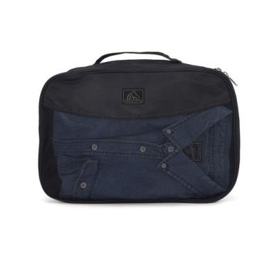 Imagem de Necessaire Organizador de Viagem Polo King OR15015PK Preto, G