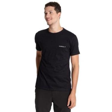 Imagem de CAMISETA SILK SLIM FIT BRAND PRETO 1091-Masculino