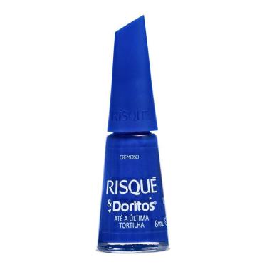 Imagem de Esmalte Azul Risqué e Doritos Até a Última Tortilha Cremoso 8ml