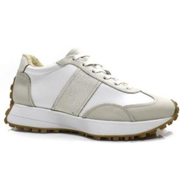 Imagem de Tênis de Couro Feminino Suzzara 10330-8341-Feminino
