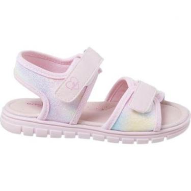Imagem de Sandália Infantil Ortopasso Cinderela Menina Colorido-Feminino