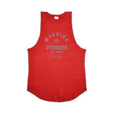 Imagem de Camiseta Regata Masculina De Algodão Sem Mangas Para Academia E Treino