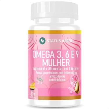 Imagem de Ômega 3 6 e 9 Para Mulheres 60 Cáps 1000mg - Suplemento Natural