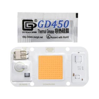 Imagem de Lâmpada LED COB De 50W Sem Driver Para Cultivo De Plantas, Espectro Co