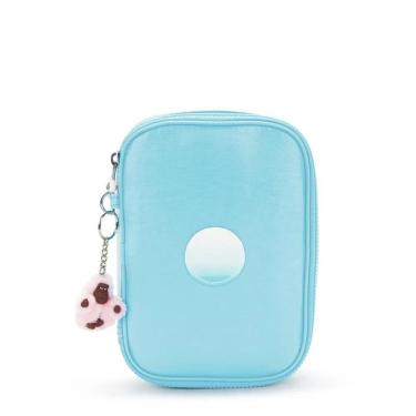 Imagem de Estojo Kipling 100 Pens Sea Blue Met-Feminino