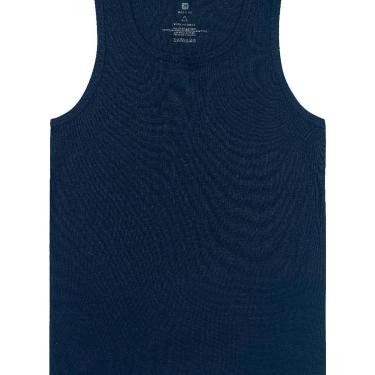 Imagem de Regata Malwee 1000124200 Masculina Ribana Canelada T. P/XGG-Masculino