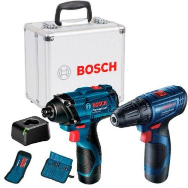 Imagem de Combo Chave de Impacto GDR 120-LI + Parafusadeira GSR 120-LI - BOSCH