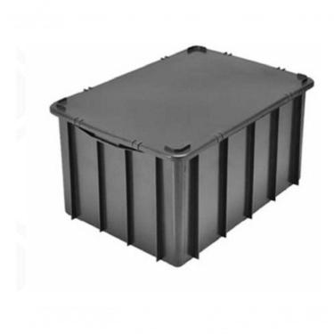 Imagem de Caixa Plástica Organizadora 180L para Armazenamento com Tampa Resistente em Polipropile...