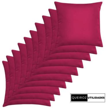 Imagem de Kit com 1 até 10 Capas de Almofadas: Pink / Rosa - 40x40 - Decorativa 