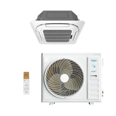 Imagem de Ar-Condicionado Split Cassete 4 Vias Inverter Elgin WI-FI 60.000 BTUs Só Frio 220V Mono...