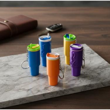 Imagem de Chaveiro de Bolsa Mini Garrafa - Porta Hidratante Labial