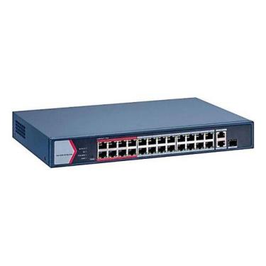 Imagem de Switch 24 Portas Poe Inteligente Ds-3e1326p-ei/m - Hikvision
