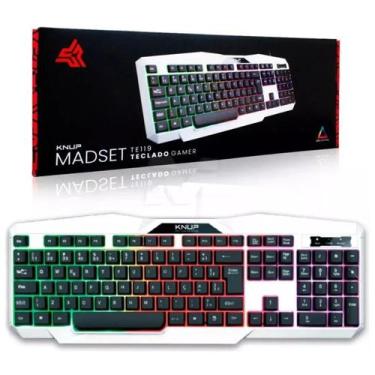 Imagem de Teclado Gamer TE119 com Luzes Coloridas com Fio USB 2.0 - Minutobaby