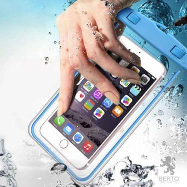Imagem de Capa Case Celular Protetora Prova D'água Mergulho Praia - berto import