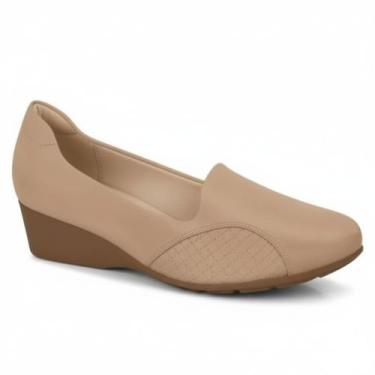 Imagem de Sapato Modare Feminino Nude Napa Ortopédica Macia -, Nude, 37