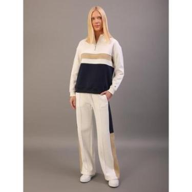 Imagem de Calça Calvin Klein Jeans  Moletom Recortes-Feminino