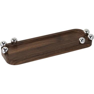 Imagem de BANDEJA RETANGULAR HOME&CO MDF 2x10x30cm NATURAL