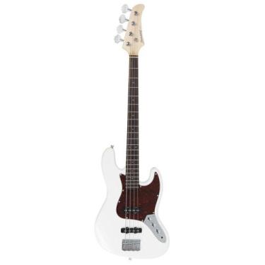 Imagem de Contra Baixo Strinberg 4 Cordas JBS40 WH Jazz Bass Branco
