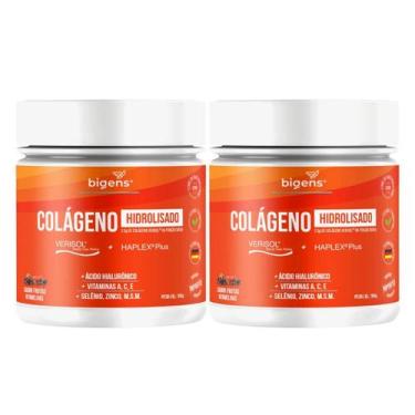 Imagem de 2x Colágeno Hidrolisado Verisol Bigens Frutas Vermelhas 150g, Frutas V