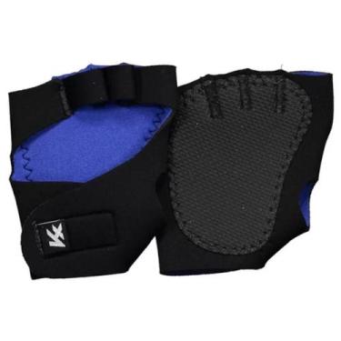 Imagem de Luva Kanxa Musculação Neoprene Sem Polegar Adulto Unisex 4536, P, Pret