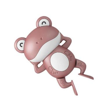 Imagem de Sapinho Para Banho Aqua Sapo A Corda Brincar Na Água - Polibrinq, Rosa