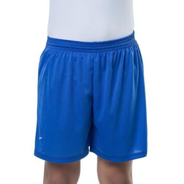 Imagem de Short Futebol Com Elástico Plus Size Elite, Royal, 12
