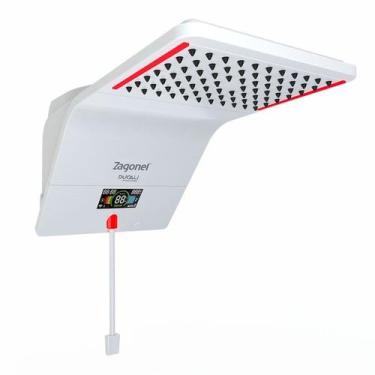 Imagem de Chuveiro Eletrônica Zagonel Ducali Premium 7500W 220V Branca, Branca