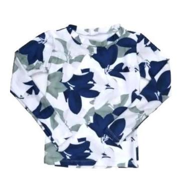 Imagem de Blusa Infantil Segunda Pele Térmica Praia Piscina Proteção Solar Uv50 