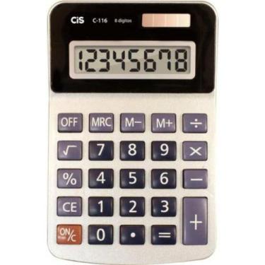 Imagem de Calculadora De Mesa C-116 8 Digitos - Cis